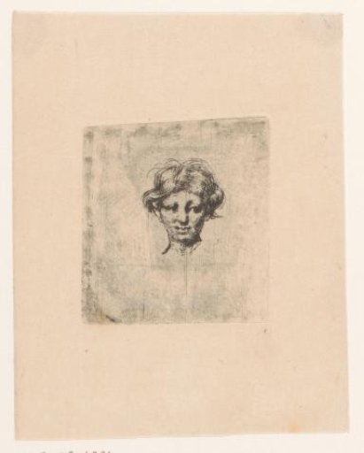 Head of a woman