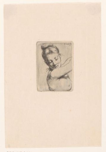 Bust of a Naked Young Woman