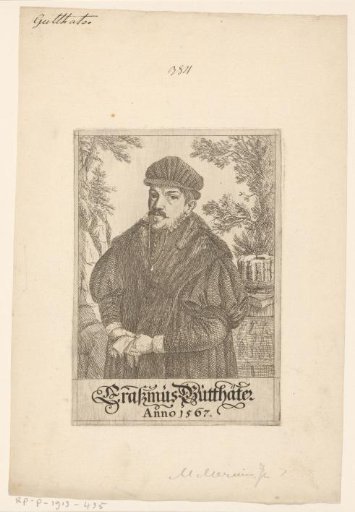Portrait of Erasmus Gutthäter