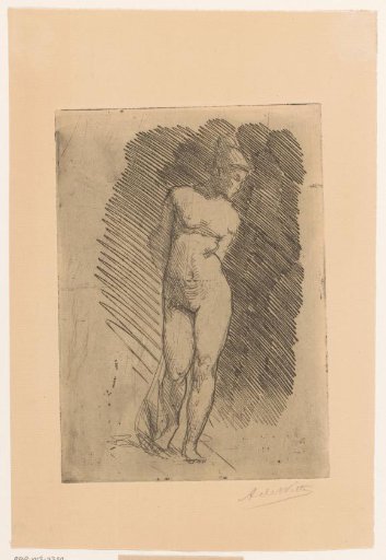 Standing, Naked Woman