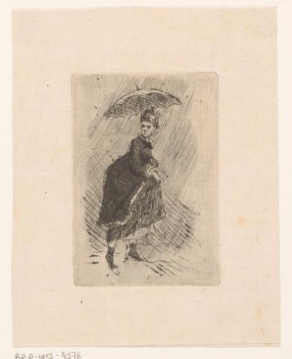 Woman with Umbrella