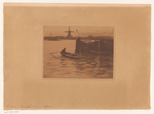 View of the Maas near Dordrecht