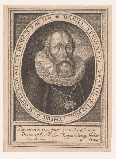Portrait of Daniel Sennert