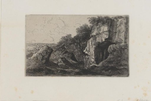 Sint Pietersberg with two entrances to mines