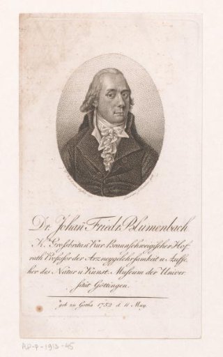 Portrait of Johann Friedrich Blumenbach