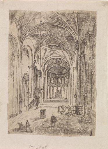 Interior of the Basilica of Our Lady in Maastricht