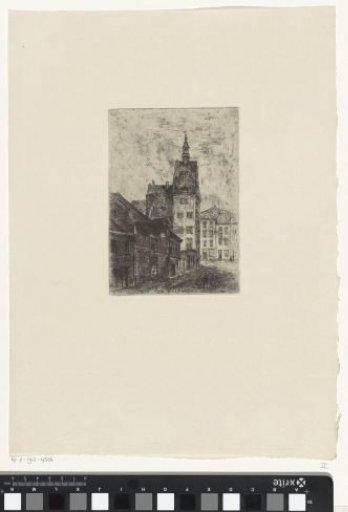 Dinghuis viewed from the Jodenstraat in Maastricht