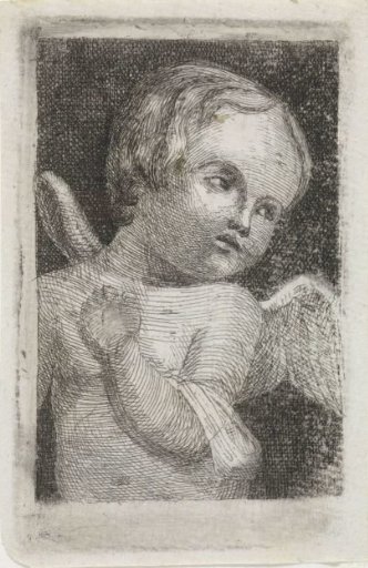 Bust of an angel