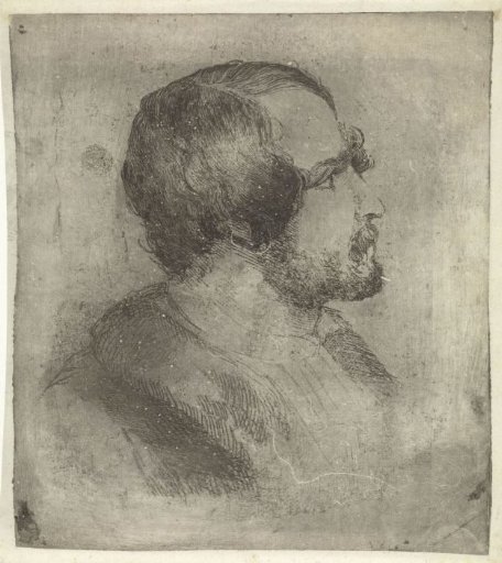 Portrait of printmaker Alexander Schaepkens
