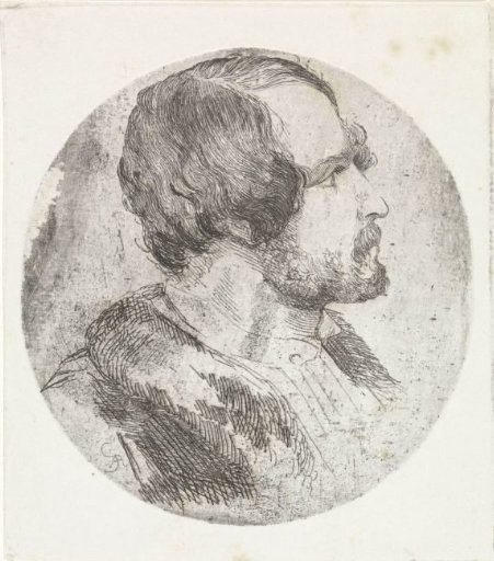 Portrait of printmaker Alexander Schaepkens