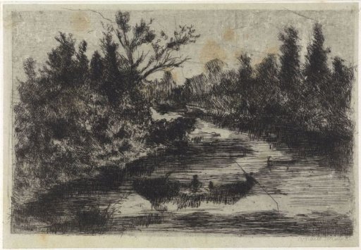 Canal with boat