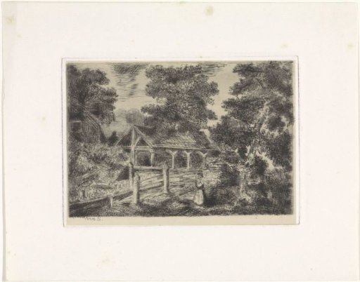 Boathouse on the bank