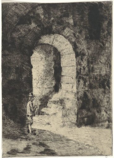 Vault with guard