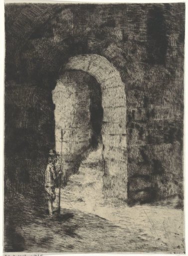 Vault with guard