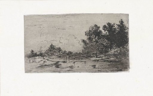 Thatched hut by the water