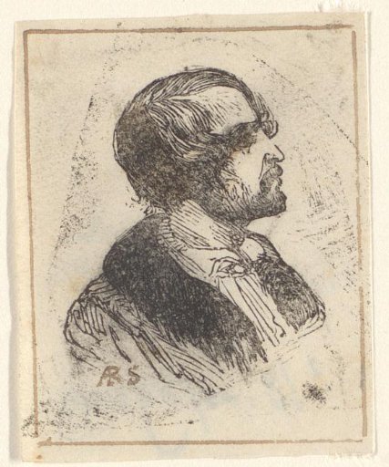 Portrait of printmaker Alexander Schaepkens