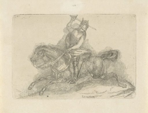 Rider on horseback