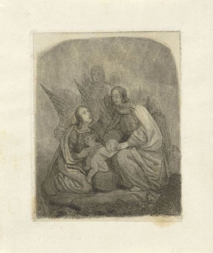 Guardian Angels Taking Care of Two Small Children