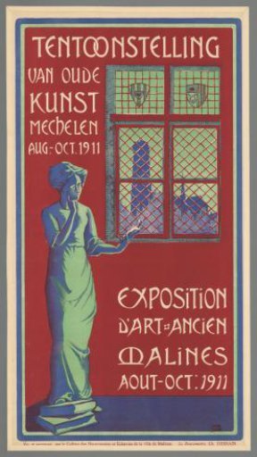 Advertisement Ticket: Exhibition Mechelen 1911
