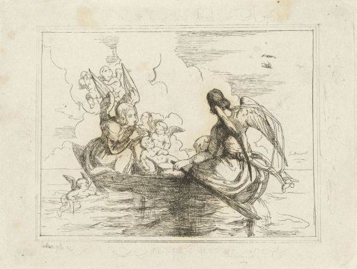 Flying Angels with the Christ Child
