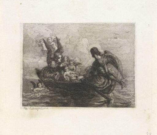 Flying Angels with the Christ Child