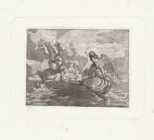 Flying Angels with the Christ Child