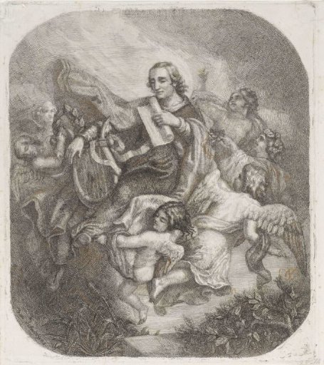 Apotheosis of a poet