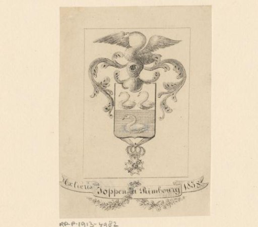 Ex libris of Joppen a Rimbourg