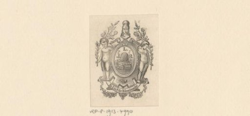Ex libris of J.L.B.