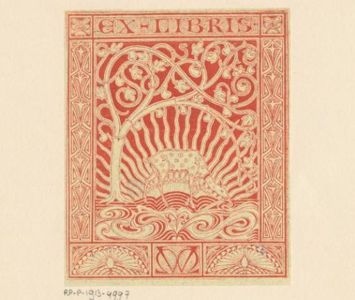 Ex libris of W.M.
