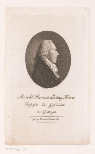 Portrait of Arnold Hermann Ludwig Heeren