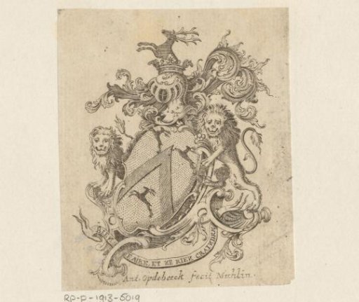 Ex libris of unknown, possibly De Servais