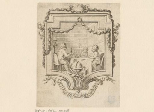 Ex libris of François Jean Joseph Mols