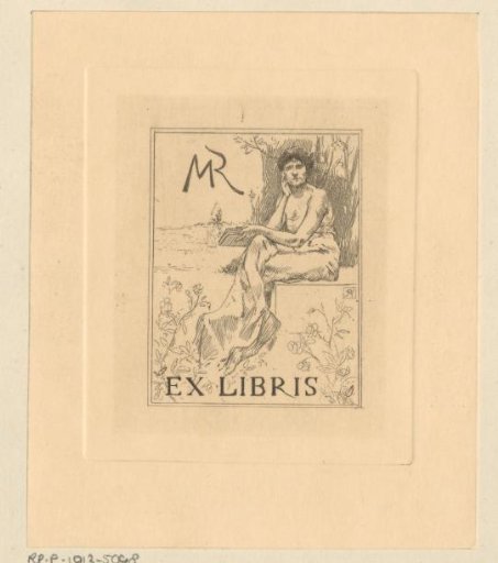 Ex libris of Marie Rassenfosse