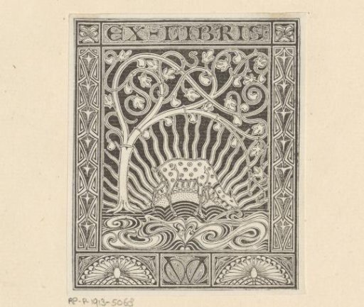 Ex libris of W.M.