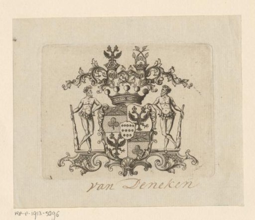 Ex libris of Van Deneken