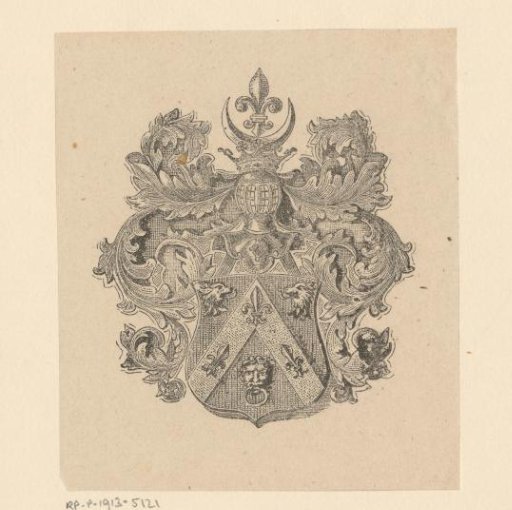 Ex libris of J. Baart de la Faille