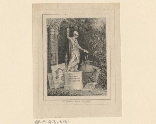 Ex libris of François-Xavier Borluut de Noortdonck