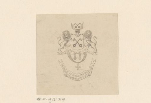 Ex libris of Gerrit graaf Schimmelpenninck