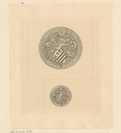 Ex libris of Abraham Willet
