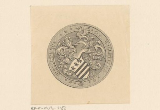 Ex libris of Abraham Willet