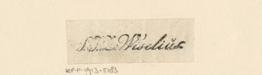 Ex libris of S.J.L. Wiselius