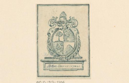 Ex libris of John Dautzenberg