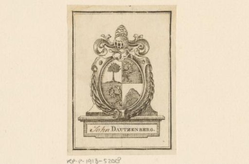 Ex libris of John Dautzenberg