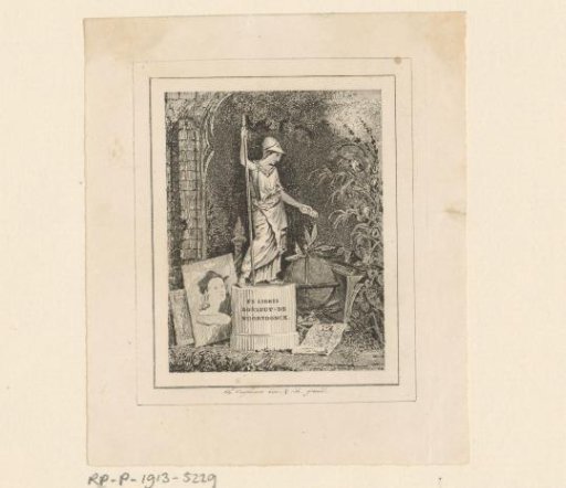 Ex libris of François-Xavier Borluut de Noortdonck