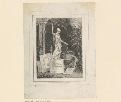 Ex libris of Borluut-de Noortdonck