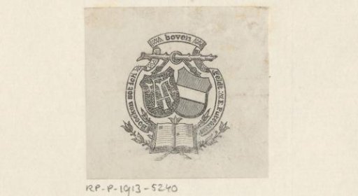 Ex libris of Josephus Albertus Alberdingk Thijm