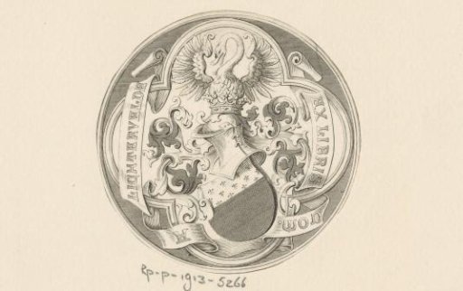 Ex libris of A. Lightervelde