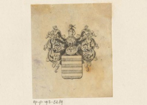 Ex libris of an unknown owner, possibly De Jonghe