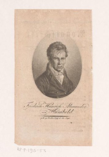 Portrait of Alexander von Humboldt